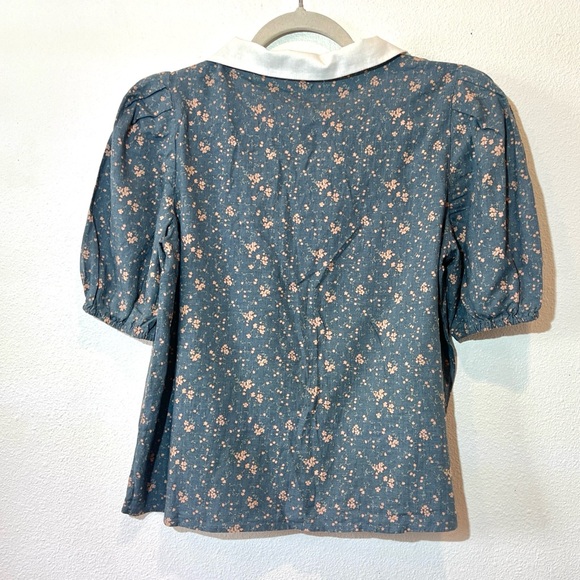 NWT Rylee + Cru Julie Floral Blouse Top Size M - Picture 4 of 9